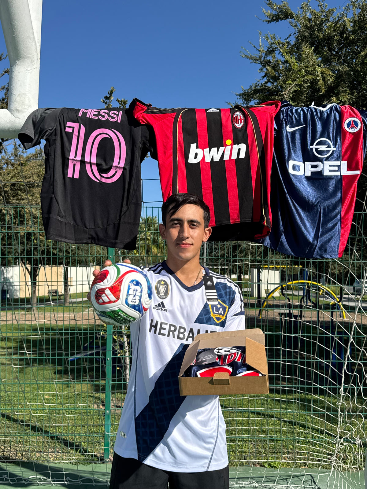 Caja misteriosa de jerseys