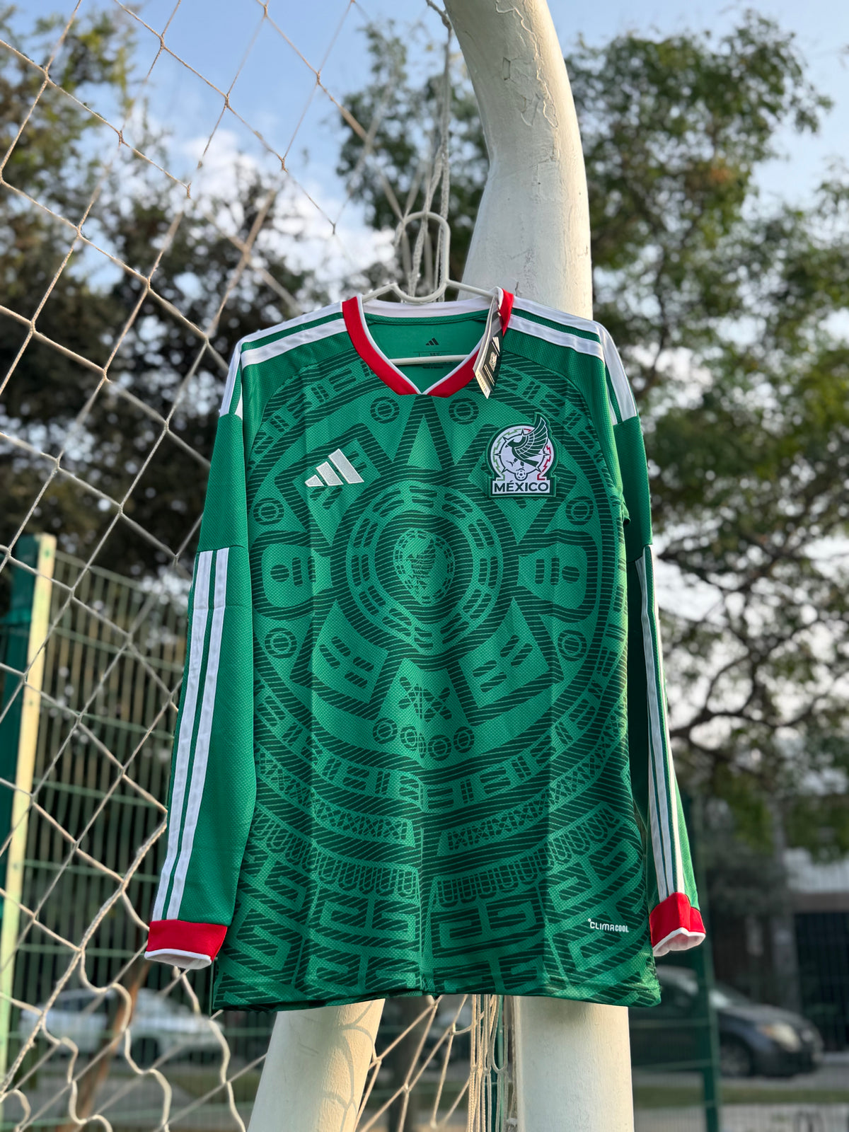 Jersey mundialista - Mexico manga larga